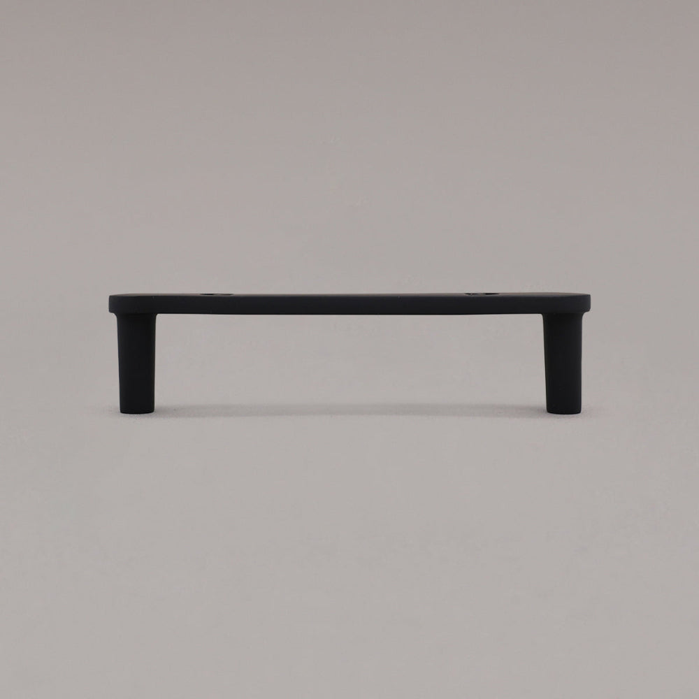 Horizon matte black pull standing on gray background