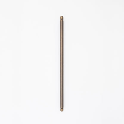 18 inch antique english knurled appliance pull.