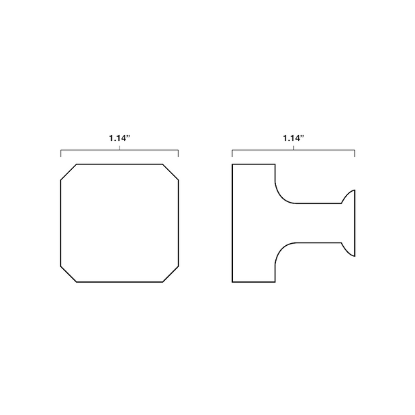 line drawing tech specs for mod knob 