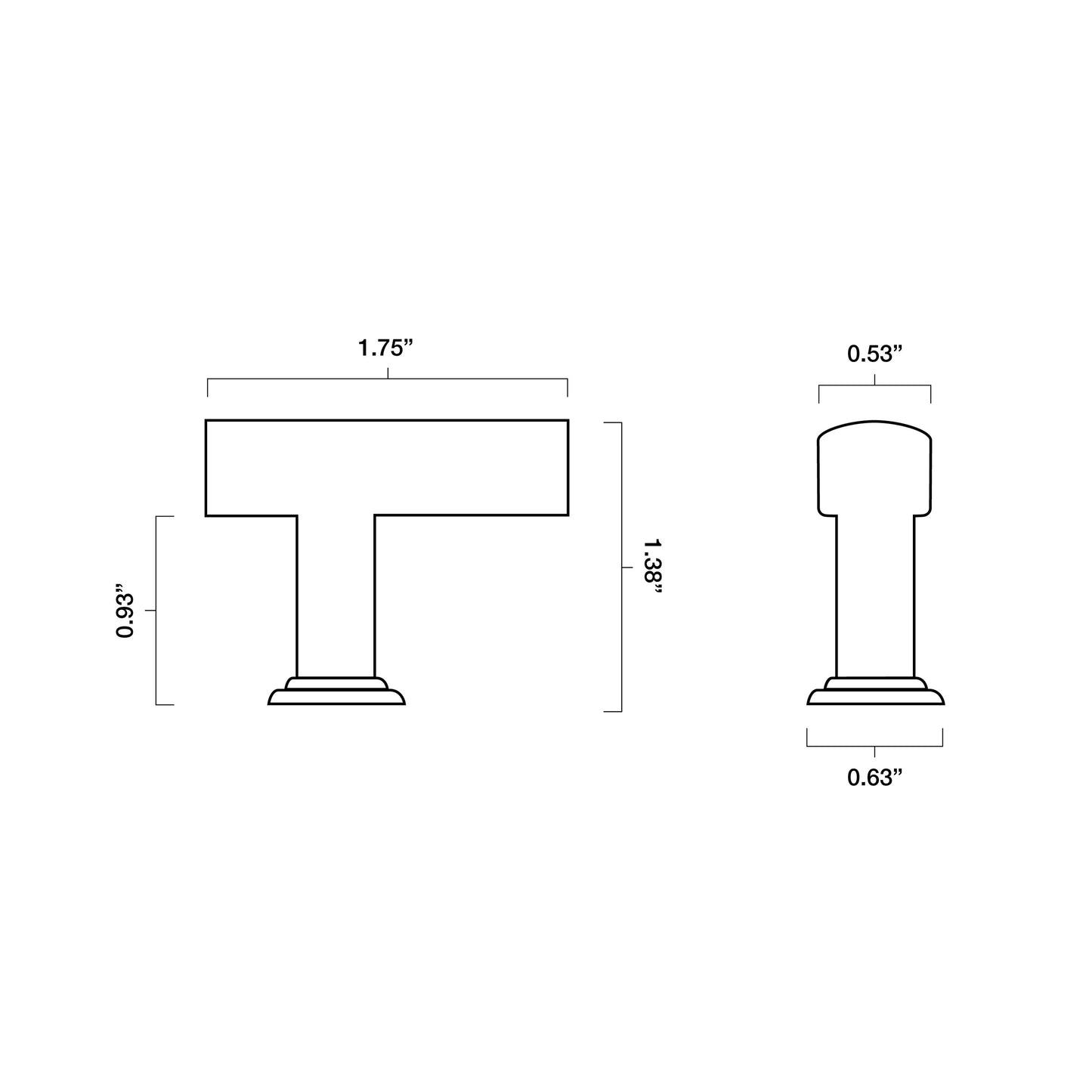 Mod Cabinet T-Knob