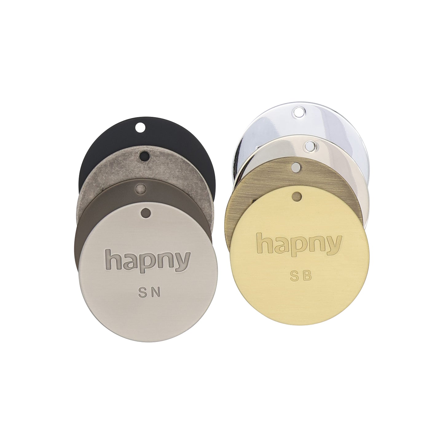 Set of Sample Chips in various finishes.