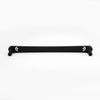 Rear-facing, laying down view of Hapny Horizon Appliance Pull in Matte Black